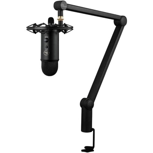 Logitech G Compass Premium Broadcast Boom Arm for all Yeti mic BLACK Cene