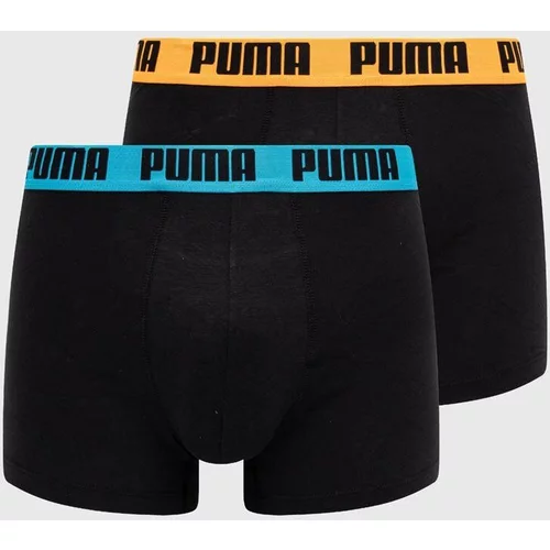 Puma Boksarice 2-pack moške, črna barva, 938320
