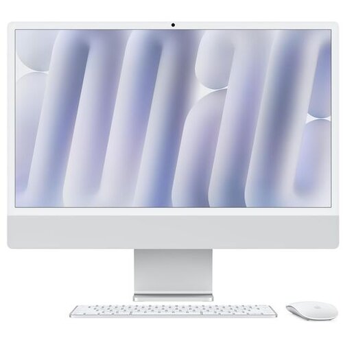 Apple 2024 imac all-in-one desktop computer with M4 chip with 10-core cpu and 10-core gpu: built for intelligence, 24-inch retina display, 24GB unified memory, 512GB ssd storage; silver Cene