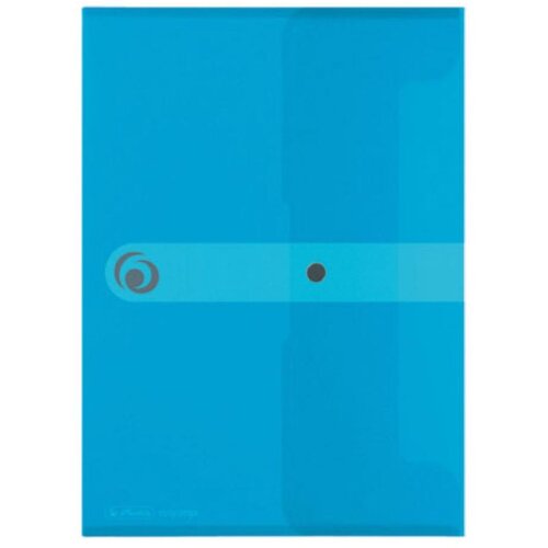 Herlitz Kuverta s dugmetom PP A4, Easy orga to go, , svijetloplava Slike