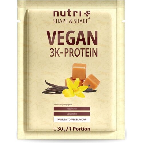 Vegan 3K Protein Powder, paket za testiranje - Vanilla Toffee Slike