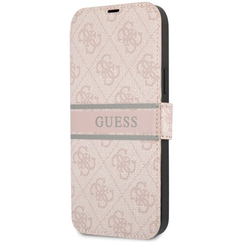 Maska guess bk pu 4G stripe za iphone 13 (6.1) pink Slike