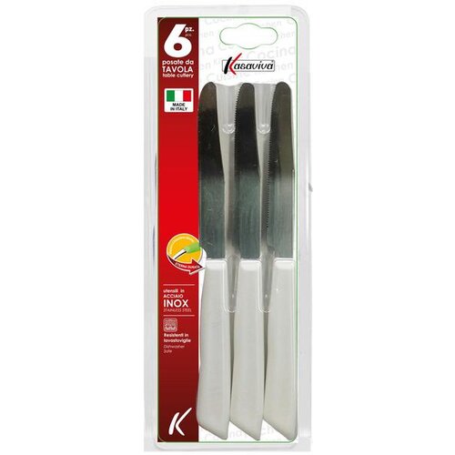  NOŽEVI 11CM SET 6/1 BIJELI Slike