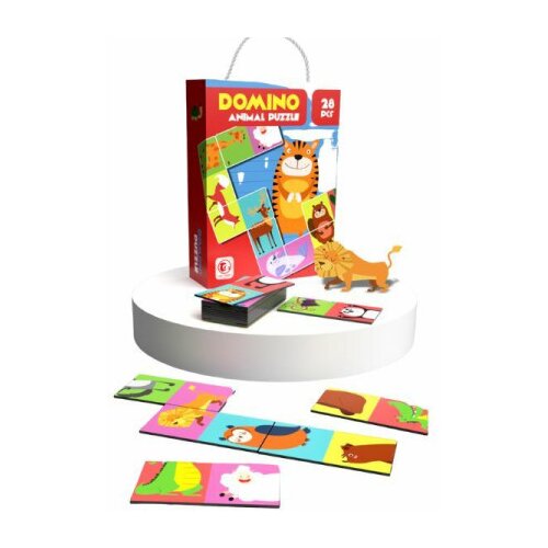  Puzzle 28pcs domino zivotinje 88667 ( 91/71102 ) Cene