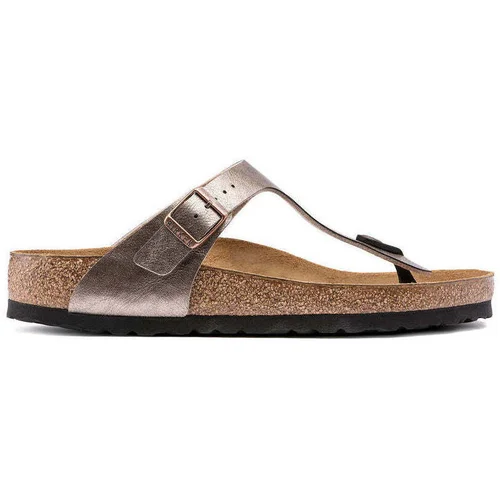 Birkenstock Japonke Gizeh BS Srebrna