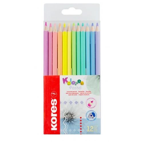 Kores Barvice Kolores Pastel 12 kos Cene