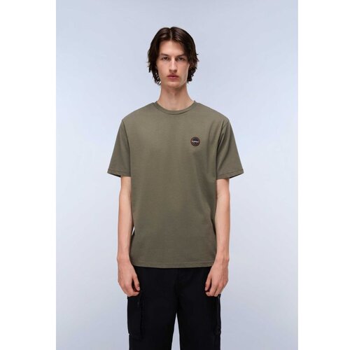 Napapijri S-badge ss 1 tea leaf g0a Slike