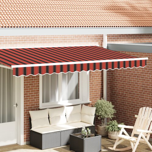 VidaXL Tenda za 4 m okvir večbarvna 3.8x0.2 m Slike