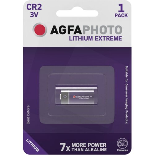 Agfa Baterija litijska CR2, 3V, blister pak. 1 komad &ndash; CR2 B1 Cijene