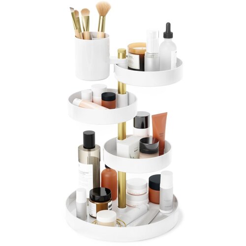 Umbra Beli plastični organizator kopalnice Pirouette - Umbra Cene