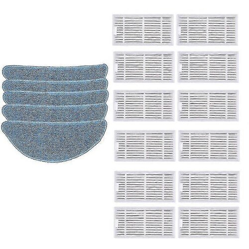INORCO Heap Filter Mop Cloth za Chuwi Ilife V5s V5 Pro X5 V3l V5 V3s V3s Pro V50 Deli robotskega sesalnika, (21853573) Slike
