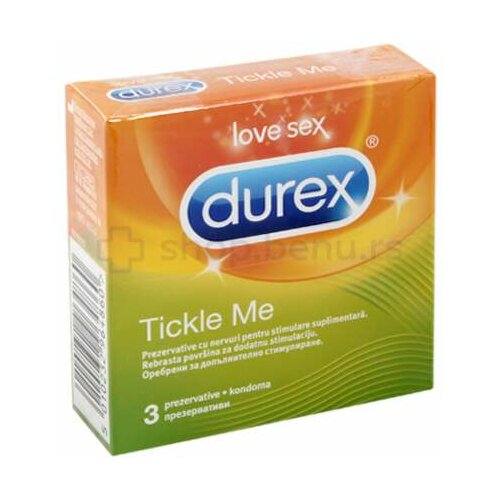 Durex tickle me prezervativi 3 komada Slike
