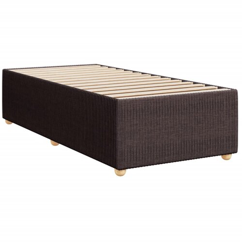 VidaXL Okvir za krevet tamnosmeđi 80x200 cm od tkanine Slike