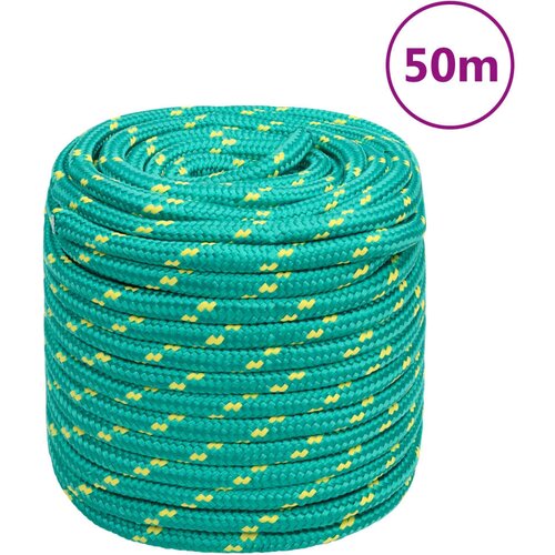 vidaXL Brodski konop zeleni 16 mm 50 m od polipropilena Cijene