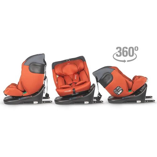 Coccolle Otro&amp;scaron;ki avtosedež Altira 0-36 kg vrtljiv 360 isofix iSize Cimetovo rjava Slike