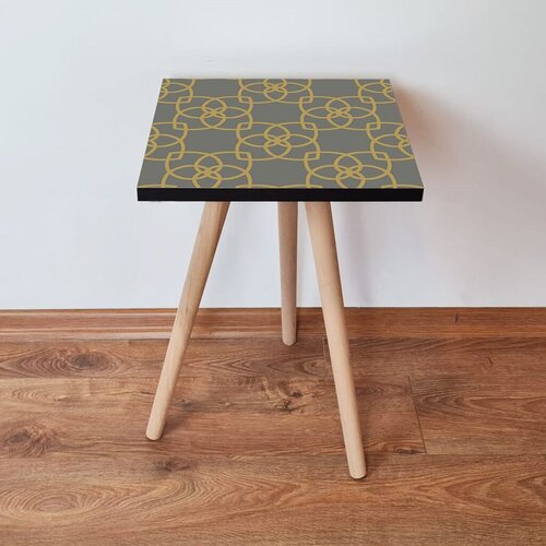 Hanah home klub sto Shp135, 35x42x35 cm, Sivi Cene