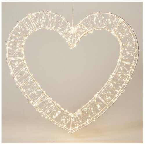  LED Spoljašnja božićna dekoracija 720xLED/6W/230V 46 cm IP44 topla bela srce/bela Cene