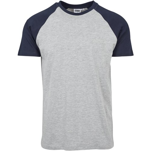 Urban Classics Raglan contrasting T-shirt grey/navy Cijene