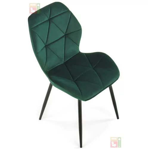 Halmar Jedilni stol K453 - temno zelen