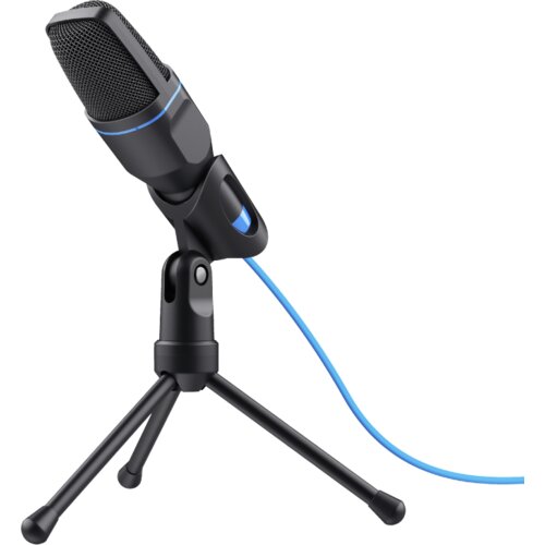 Trust mikrofon mico 3,5mm+USB crno-plavi Slike