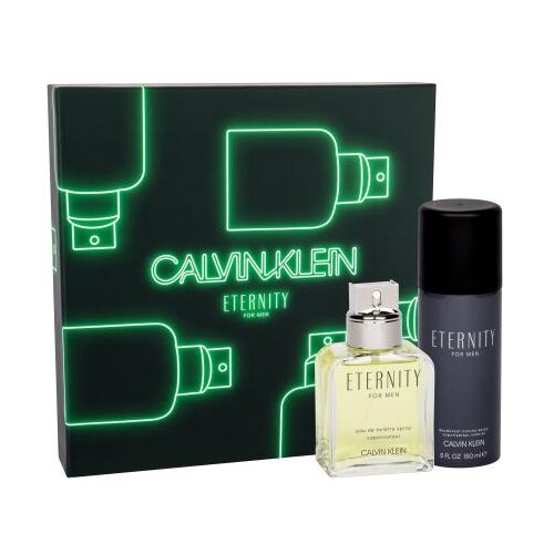 Calvin Klein Eternity Set toaletna voda 100 ml + deodorant 150 ml za moške Cene