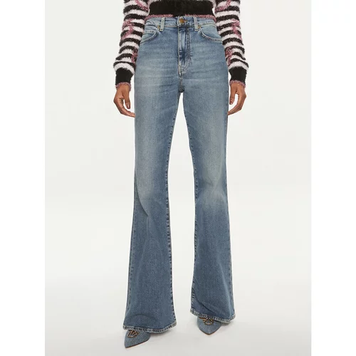Pinko Jeans hlače Felix 101736 A14C Modra Regular Fit