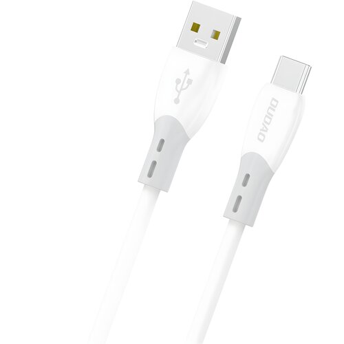 Dudao Napajalni kabel L25ST USB - A / USB - C 5A 1m - Bela Slike