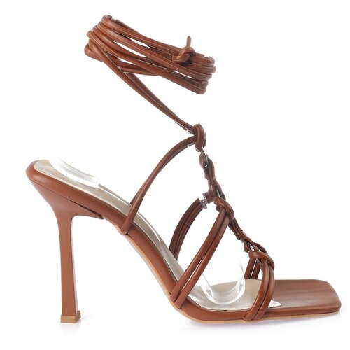 Trendyol Taba Women&amp;#039;s Classic Heeled Shoes Slike