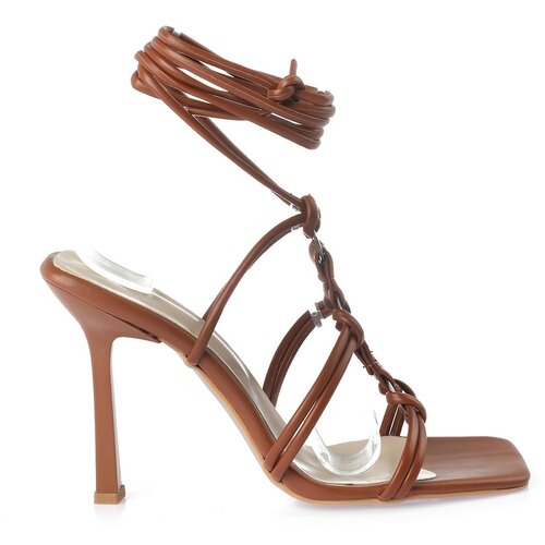 Trendyol Taba Women's Classic Heeled Shoes Slike