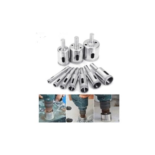  Set dijamantskih burgija 3-18mm (10 kom) A272 Cene