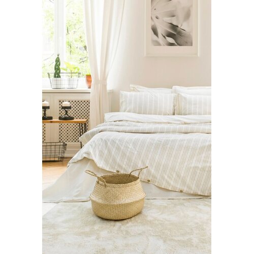 Lessentiel Maison Double Notta set posteljine, 200x220 cm, bež Slike