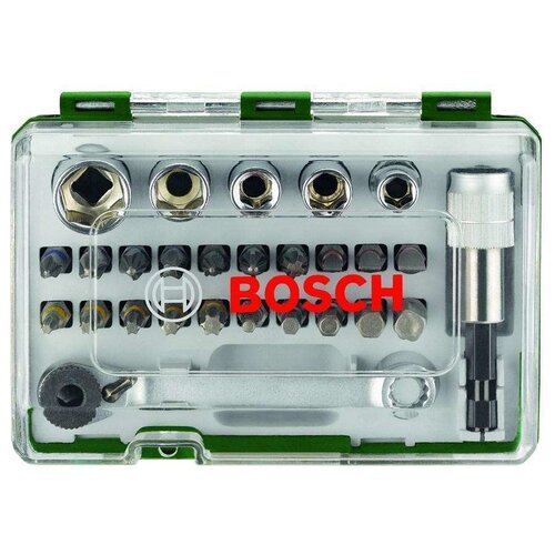 Bosch Komplet vijačnih nastavkov in nasadnih ključev (27-delni) Slike