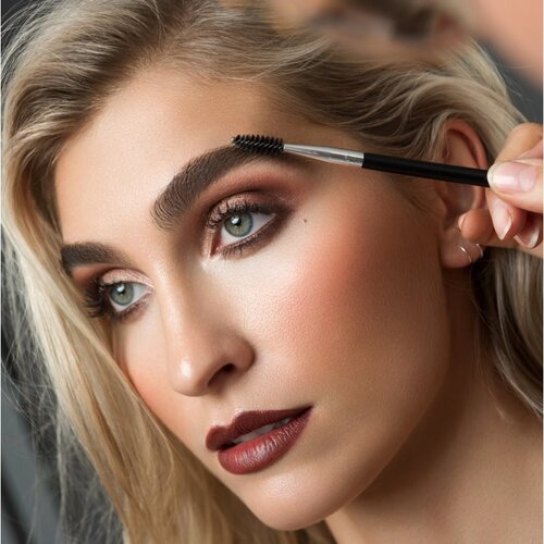 Andmetics Professional Brow Brush obostrani kist za obrve 1 kom Slike