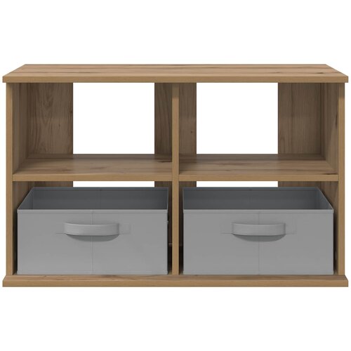  Stalak za TV s ladicama Umjetnički hrast 79 x 40 x 48 cm Slike