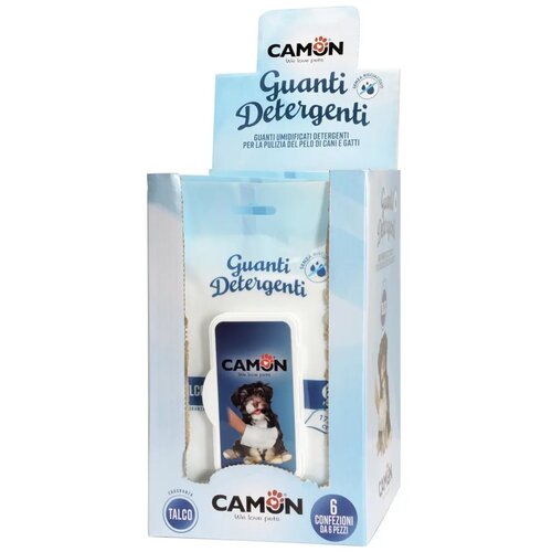 Camon vlažne rukavice za ljubimce - Baby Powder 6kom Slike