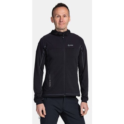 Kilpi Men's outdoor sweatshirt MEMPHIS-M Black Slike