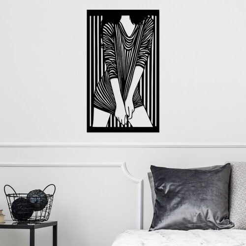 Wallity Zidna dekoracija Dancer, 39x67 cm, 1.2 mm, Crna Slike