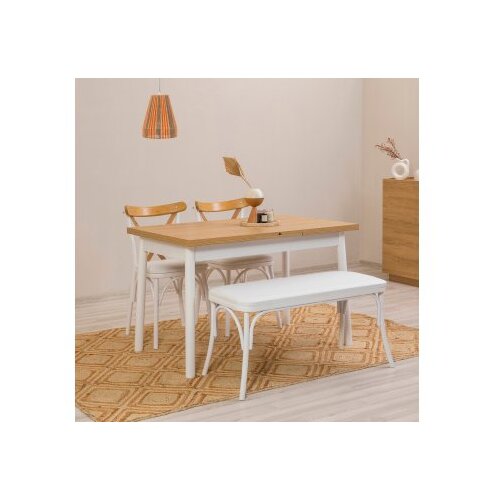 Hanah home trpezarijski set oliver acl karina white Cene