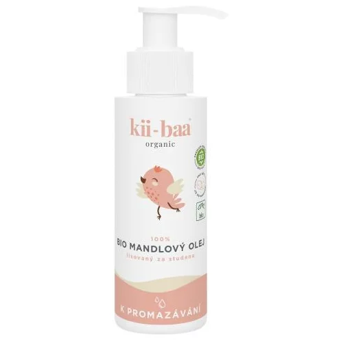 kii-baa® organic Baby Bio Almond Oil ulje za tijelo za otroke