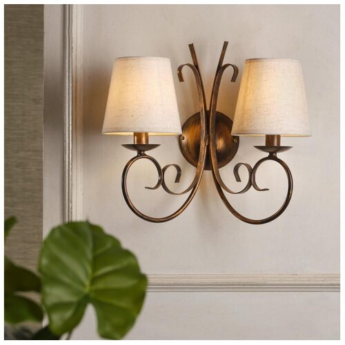  ONLI - Zidna lampa POMPEI 2xE14/6W/230V brončana Cene