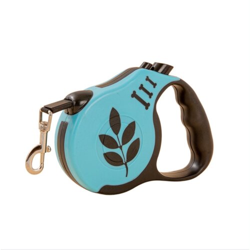 INF 5m samodejni zvit povodec z enim ročajem, ABS+najlon, ergonomski Blue, (5000326686) Slike