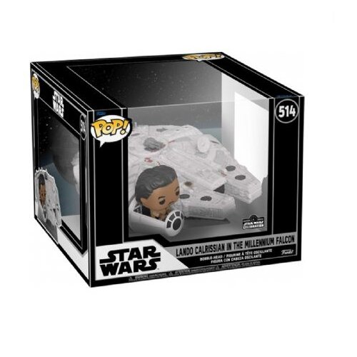 Funko Pop ride super deluxe: star wars - lando in millenium falcon (exclusive) Slike