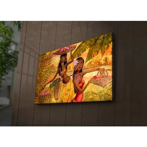 Wallity Slika sa LED osvetljenjem 4570İACT-55, 45x70 cm Cene