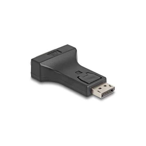 Delock 66615 DisplayPort / DVI adapter [1x mu&amp;scaron;ki konektor DisplayPort - 1x ženski konektor DVI, 24 + 5 polova] crna Slike