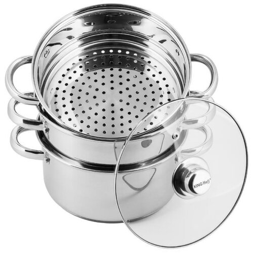 Shumee KH3319 SET ŠERPI 4/1 ZA KUVANJE NA PARI 5L 24CM Cene
