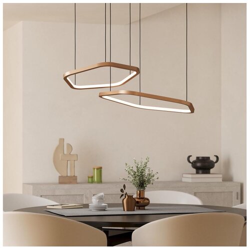 Eglo 390507 - led prigu&scaron;iva luster na sajli estrella LED/30W/230V mesing + daljinski upravljač Cene