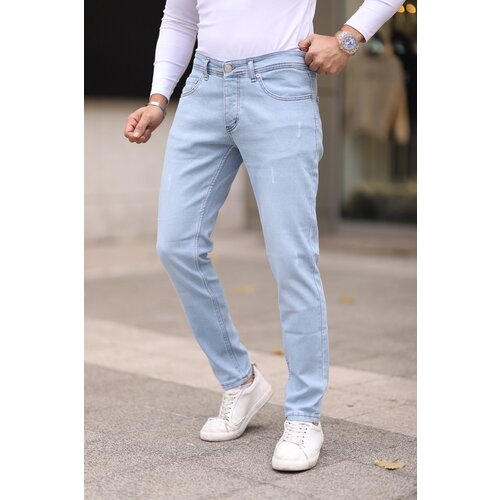 Trendyol Light Blue Skinny Studded Jeans Slike