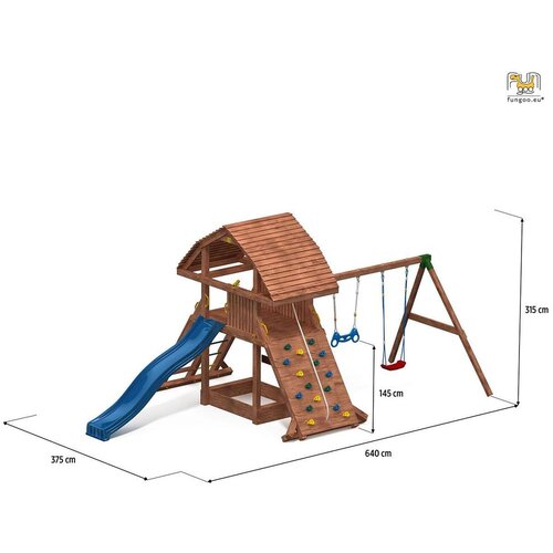 Fungoo Set GIANT MOVE + BEACH - drveno dječje igrali&amp;scaron;te Slike