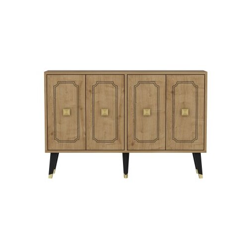 Woody Fashion roland - sapphire oak, gold sapphire oakgold console Slike