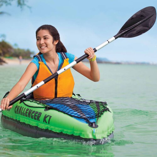Intex Napihljiv kajak Challenger K1 274x76x33 cm 68305NP Cene